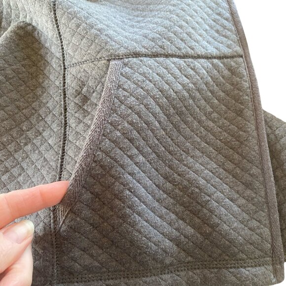 Laura Scott XL Petite gray sleeveless zip up vest with pockets women's - Picture 6 of 9